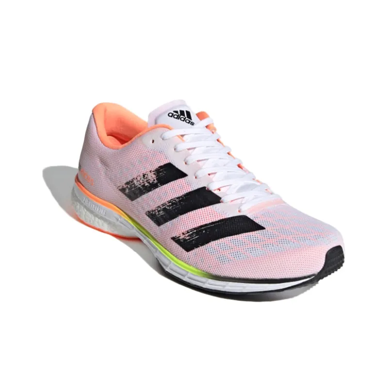 Adidas Adizero Adios 5 White Orange-2