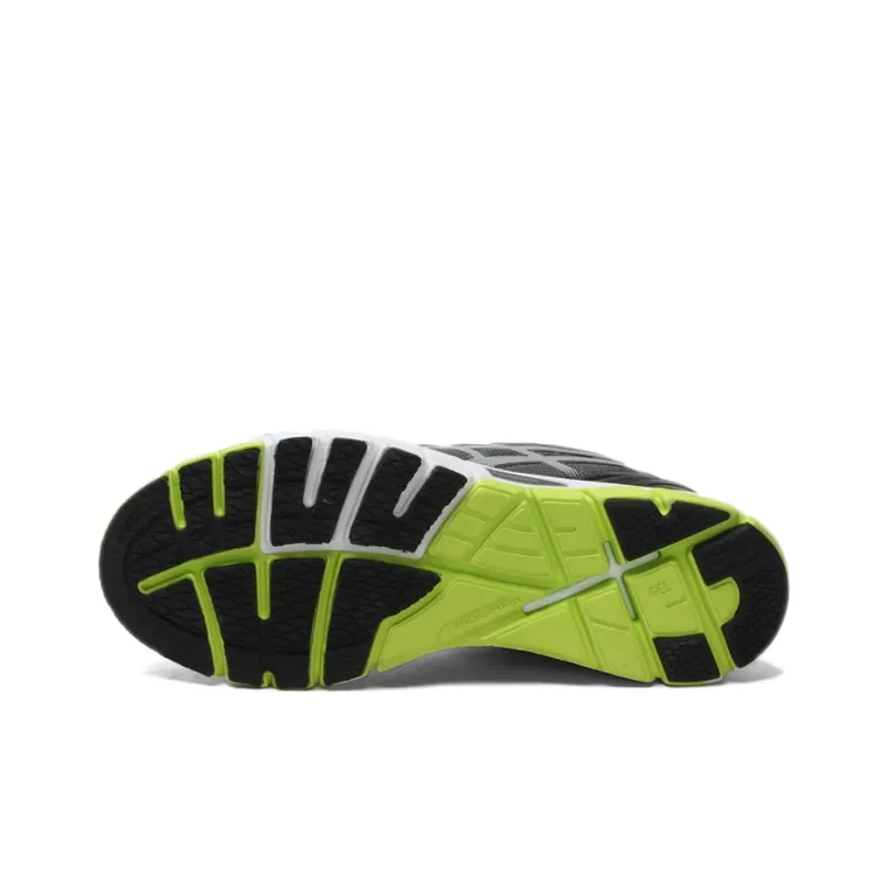 Asics Gel-Excel33 3 Gel-Excel33 3 Breathable Low-Top Running Shoes Men's Gray Neon Green-4