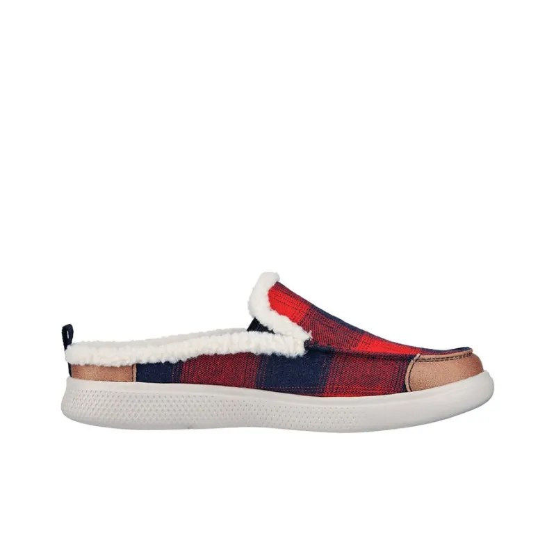 Skechers BOBS SKIPPER Cushioning Anti-Slip And Wear-Resistant Low-Top Casual Shoes Women's Red Color-1