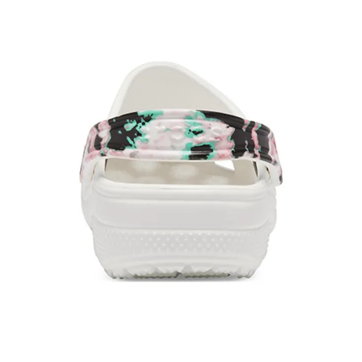Crocs Classic Clog Beach Sandals Tie Dye Unisex-3