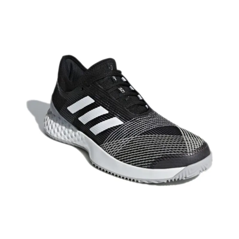 Adidas Adizero Series Tennis Shoes Men Low-Top Black/White-2