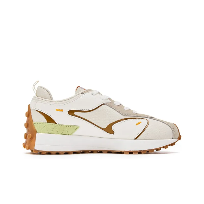 Joma Wear-Resistant Low-Top Casual Shoes Women's Apricot Gray White-1