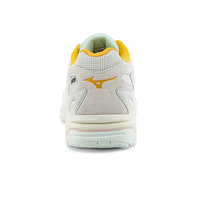 Mizuno Wave Solar White/Blue Women's-5