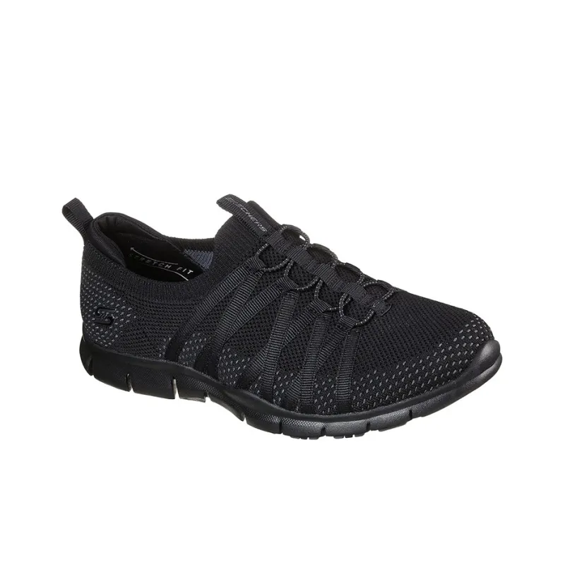 Skechers Gratis Collection Running Shoes Women's Low Top Black-2
