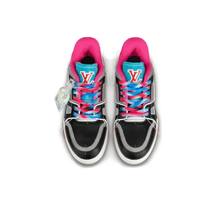 LOUIS VUITTON Trainers 'Pink Multi color'-2