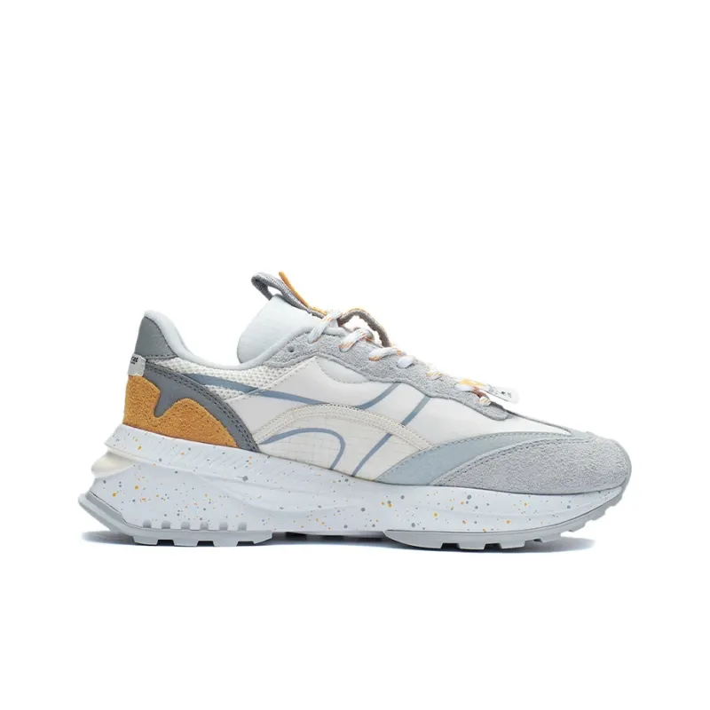 LINING Wu Xing Running Shoes Women's Low Top Light Ancient Yellow/Microcrystalline Gray-1