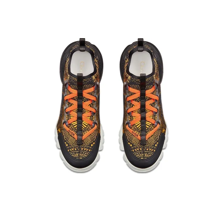 DIOR D-Connect Casual Shoes Women's Low-Top Tawny-4