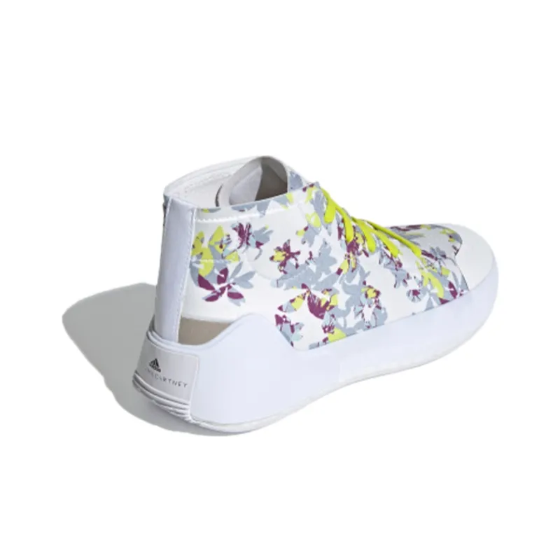 Adidas Treino Mid Stella McCartney Floral Print White Women's-3
