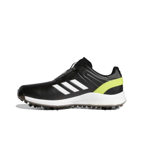 Adidas EQT BOA Golf Running Shoes Men Low-Top Black/White/Yellow