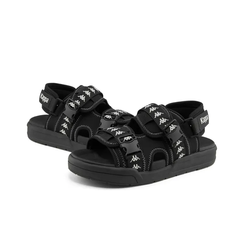 Kappa Beach Sandals Unisex Black-5