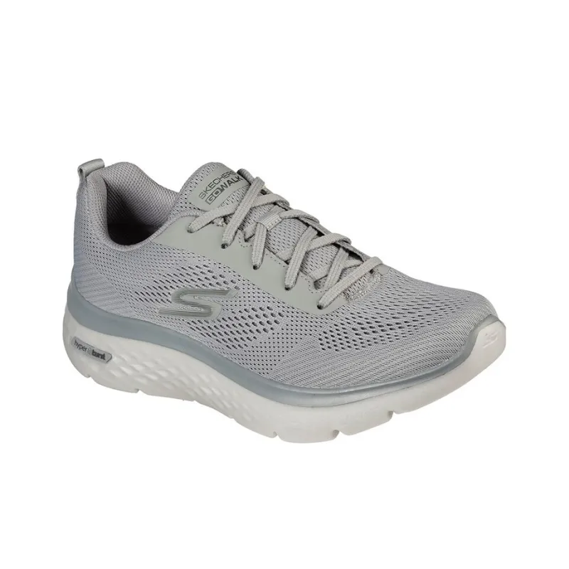 Skechers Go Walk Hyper Burst Cushioning Anti Slip And Wear Resistant Low Top Casual Shoes Men's Dark Gray-2