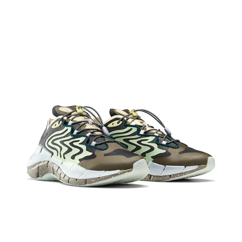 Reebok Zig Kinetica Ii Brain Dead Grey Green-2
