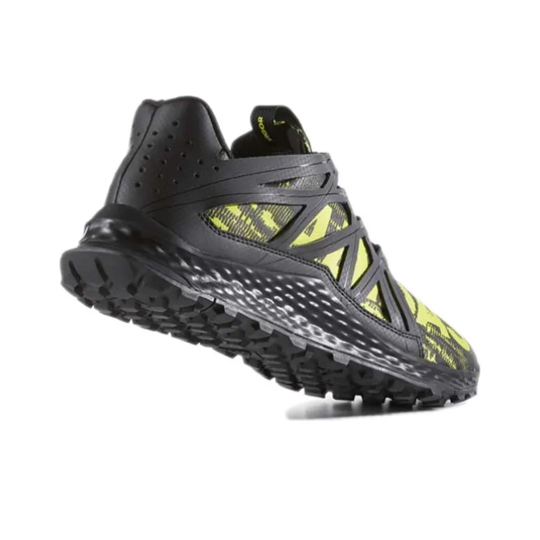 Adidas Vigor Bounce Running Shoes Men Low-Top Black/Yellow-3