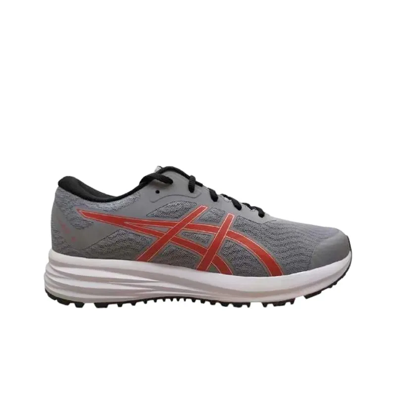 Asics Patriot 12 Wear-Resistant Low-Top Running Shoes Men's Dark Gray-1