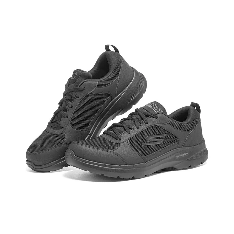 Skechers Go Walk 6 Compete 'Pure Black'-2