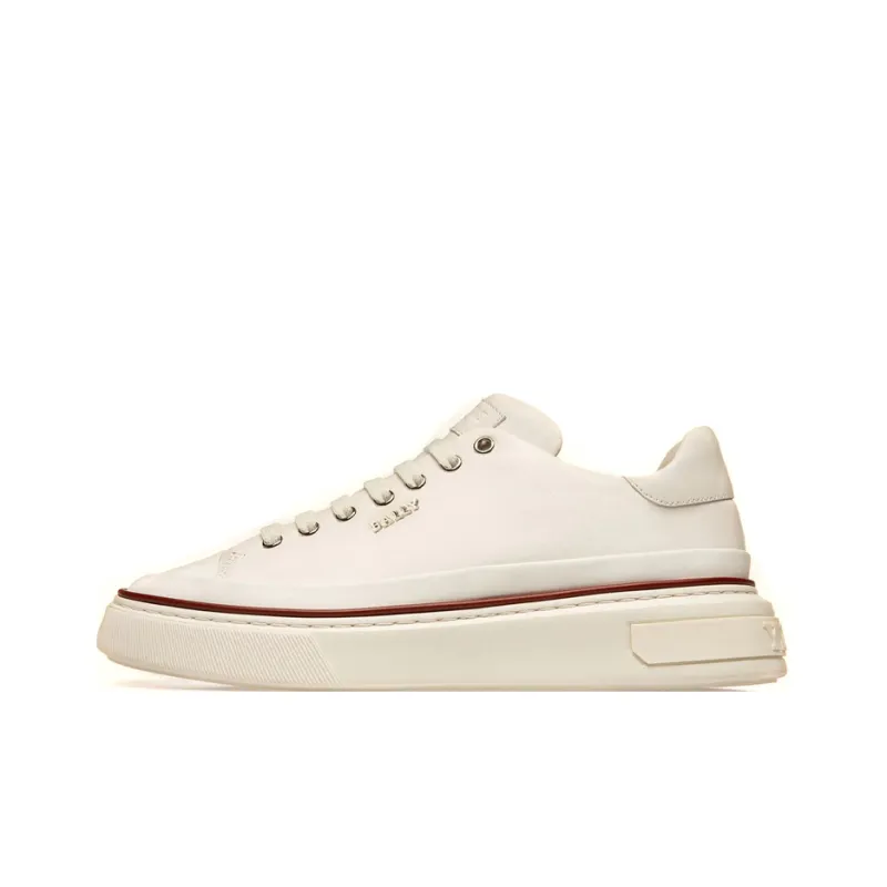 BALLY Stylish Skateboarding Shoes Men's White-0