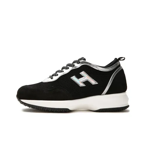 HOGAN Interactive Casual Shoes Women's Low-Top Black