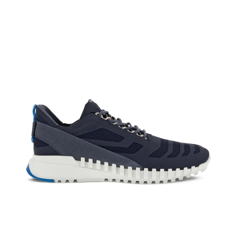 Ecco Zipfle Abrasion Resistant Breathable Low Top Running Shoes Men's Dark Blue Comfortable-1