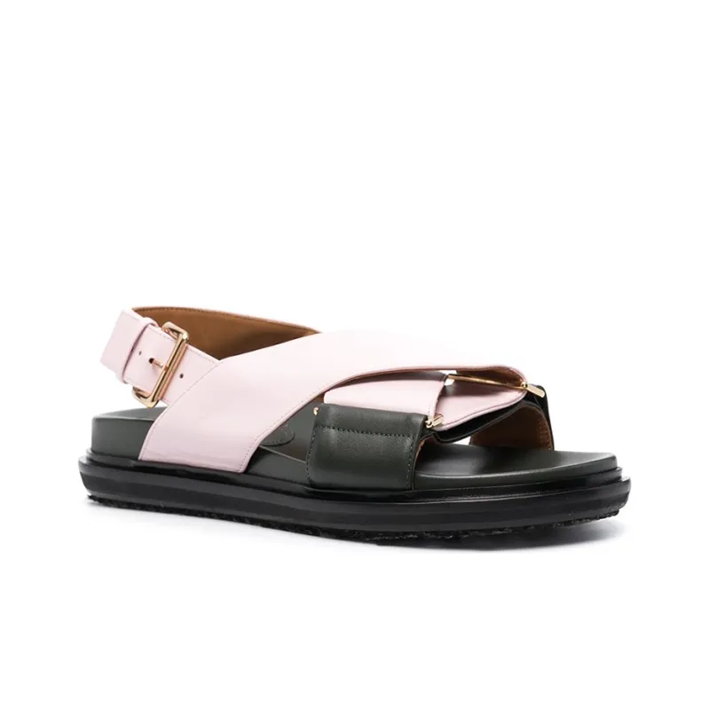 MARNI Beach Sandals Women's Pink-2