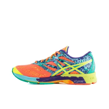 Asics Gel-Noosa Tri 10 Wear-Resistant Low-Top Running Shoes Women's Orange Green