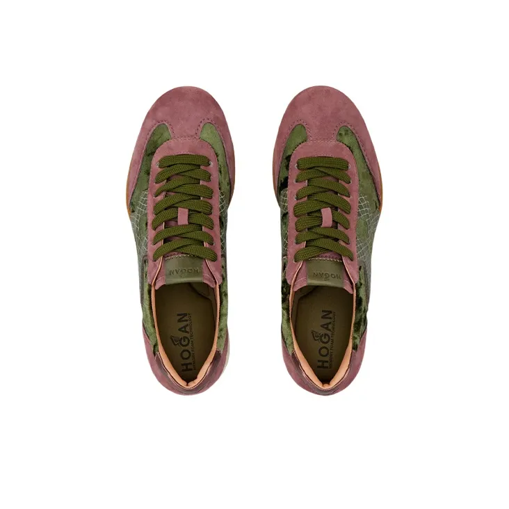 HOGAN Olympia Casual Shoes Women's Low-Top Violet-2