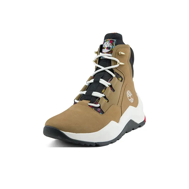 Timberland Madbury Side Zip Wide Fit Sneaker Boots 'Tan Nubuck'-2