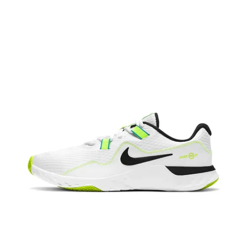 Nike Renew Retaliation TR 2 Running Shoes Men Low-Top White/Yellow/Black