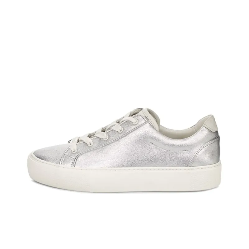 UGG Skateboard Shoes Women's Low-Top Silver-0