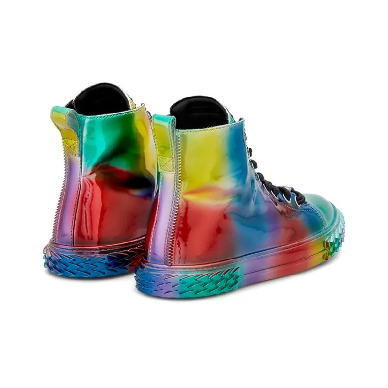Giuseppe Zanotti/GZ Blabber Skateboard Shoes Men's Multicolor Wash-4