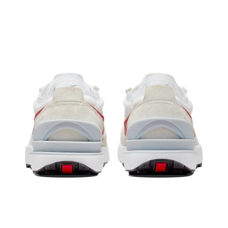 Nike Waffle One White Noble Green Metallic Silver University Red-3