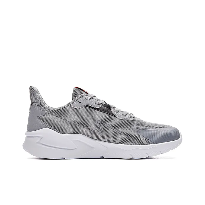 361° Slip Resistant, Breathable, Lightweight Low Top Running Shoes Men's Gray Black-1