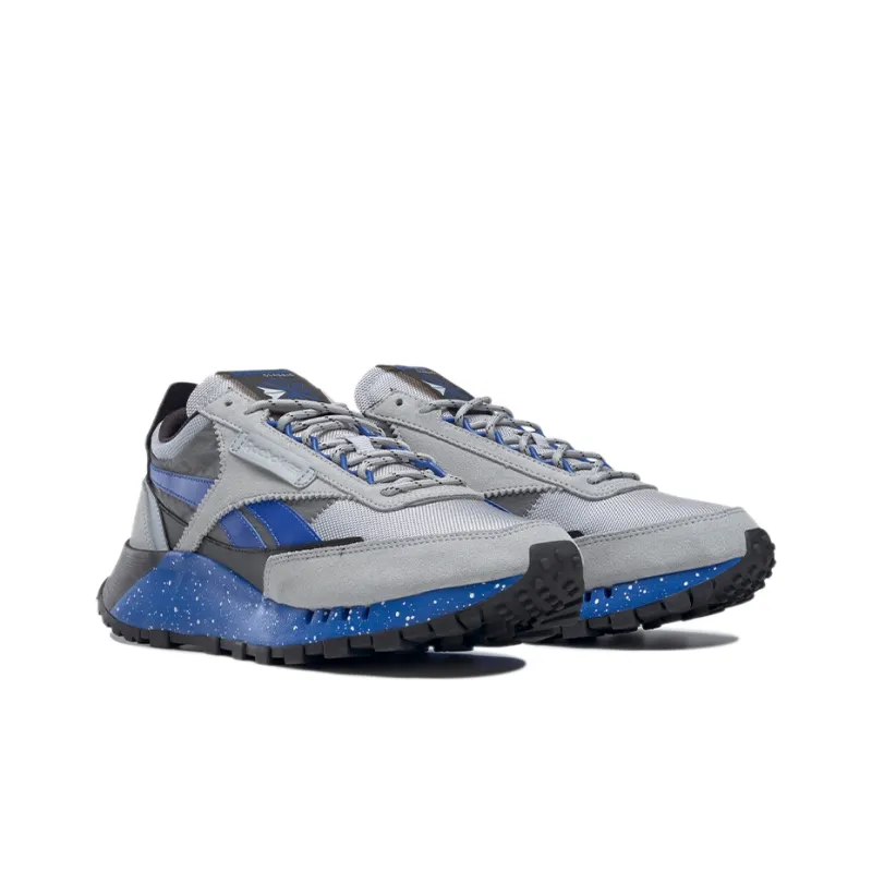 Reebok Classic Leather Legacy Grey Court Blue Speckle-2
