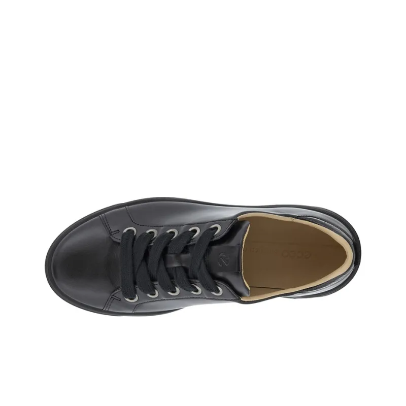 Ecco Street Tray L Stylish Skateboarding Shoes Women's Black-2