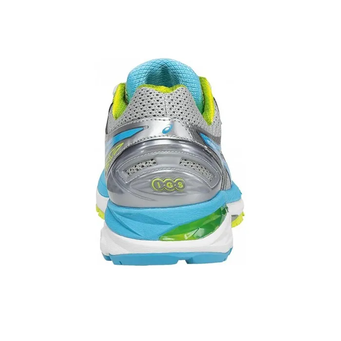 Asics GT-2000 4 Anti-Slip And Wear-Resistant Breathable Low-Top Running Shoes Women's Silver Blue D-Width-2