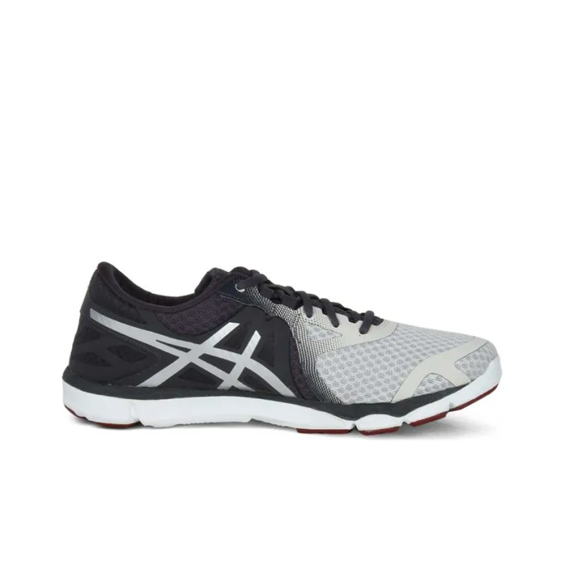 Asics 33-DFA Wear-Resistant Low-Top Running Shoes Men's Gray Black Silver-1