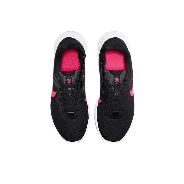 Nike Revolution 6 FlyEase Next Nature 'Black Hyper Pink' Women's-3
