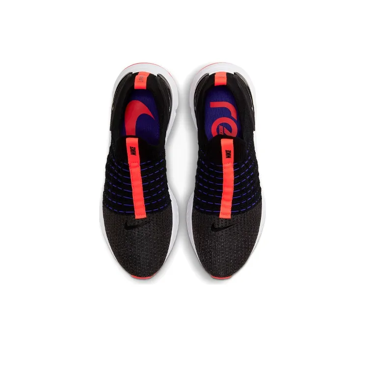 Nike React Phantom Run Flyknit 2 Black Bright Crimson-3