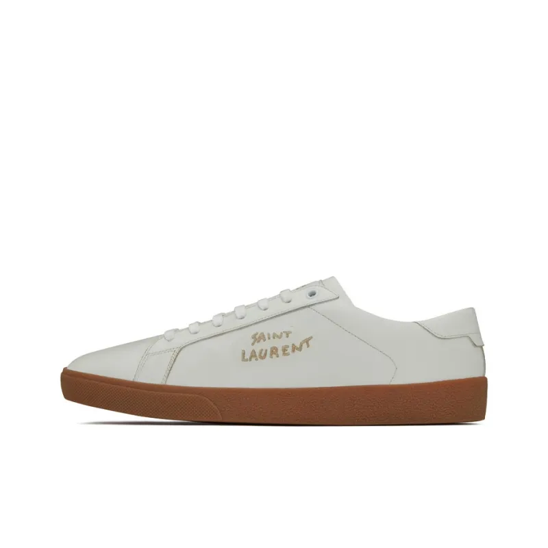 SAINT LAURENT Court Classic SL/06 Low White Gum-0