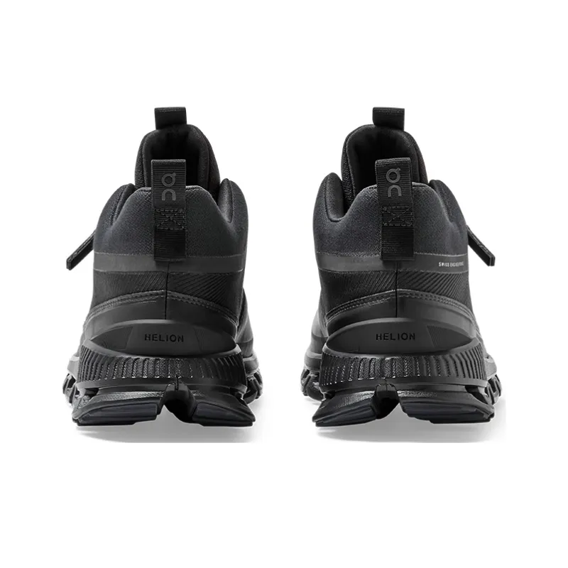 On Running Cloud Hi Waterproof Black-4
