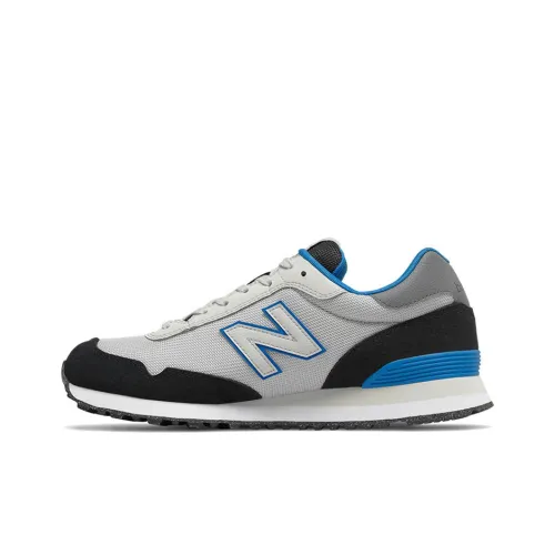 New Balance NB 515 Running Shoes Men Low-Top Gray/Black/Blue