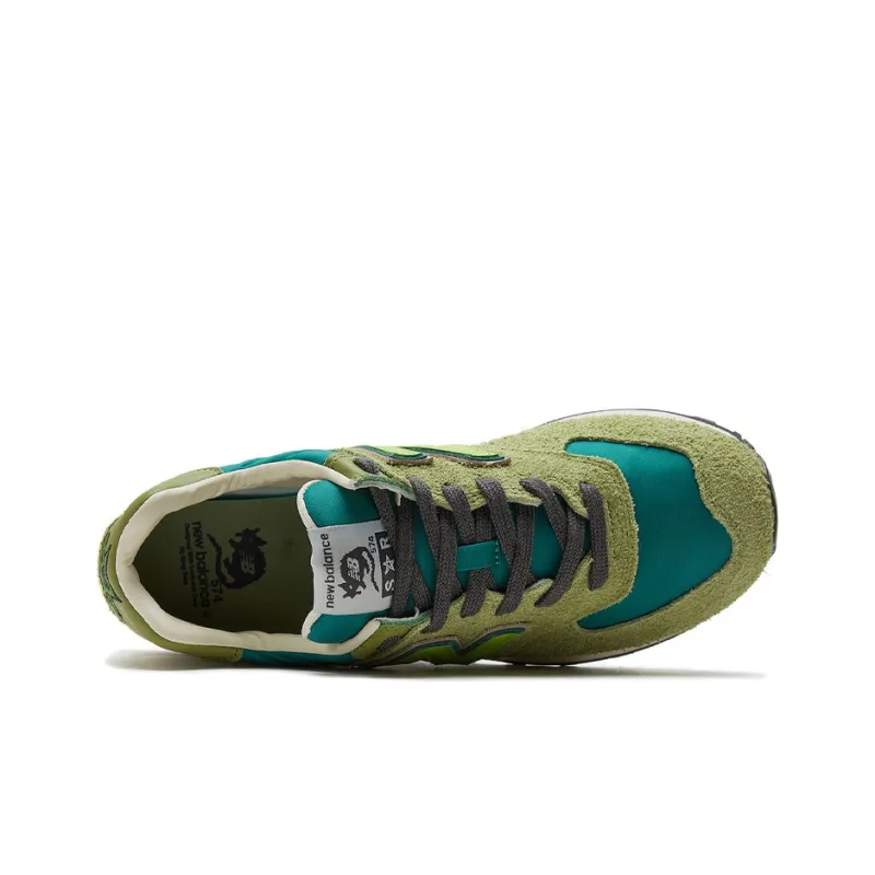 New Balance 574 Stray Rats Green-3