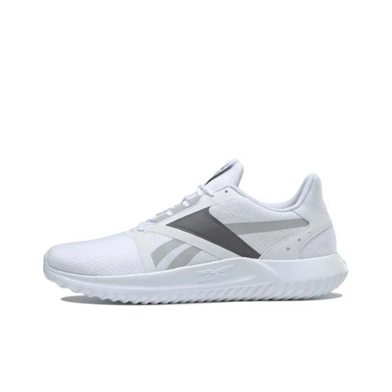 Reebok Energylu 3 Wear-Resistant Low-Top Running Shoes Men's White Gray-0