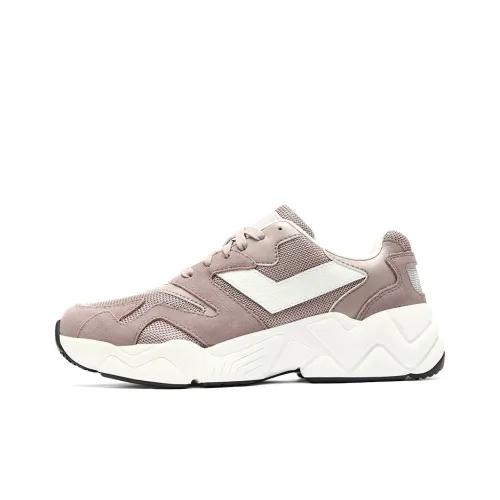 Pony Running Shoes Women's Low-Top Gray Purple