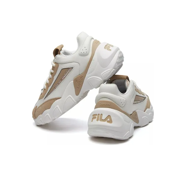 FILA Lanvin X FILA Sneakers White/Yellow Women's-3
