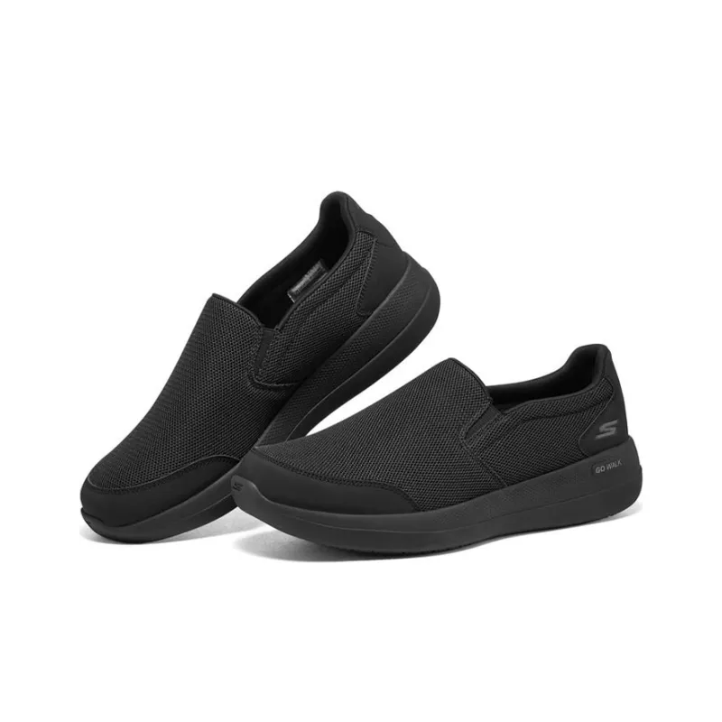 Skechers GO WALK Stability Casual Shoes Men Low Top Black-2