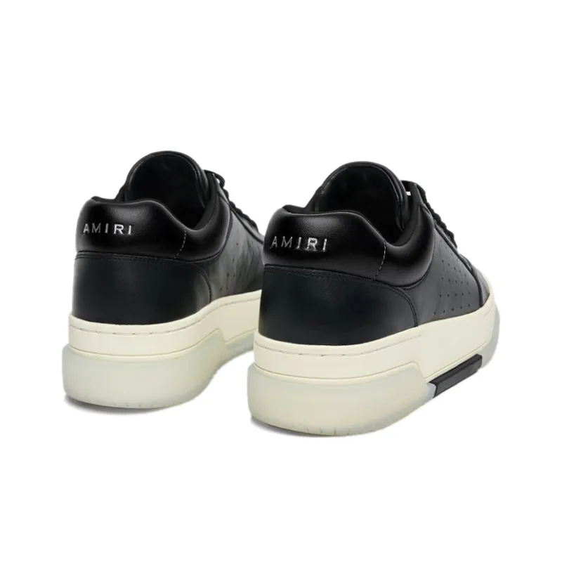AMIRI Stadium Low Black White-3