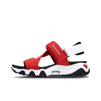 Skechers D'Lites 2.0 Sandals Red Women's