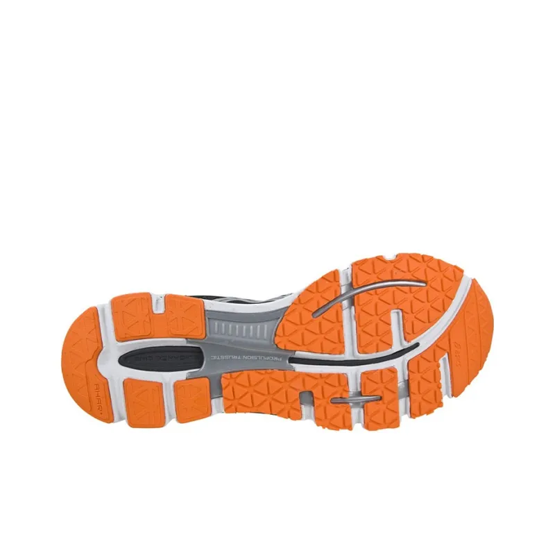Asics Gel-Excel 33 Durable Breathable Lightweight Low-Top Running Shoes Men's Gray Orange-3
