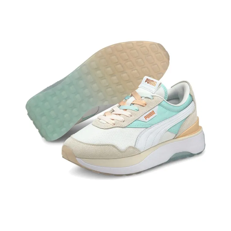 PUMA Cruise Rider Gl White Eggshell Blue Women's-2