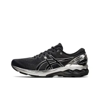 Asics Gel Kayano 27 Platinum Black Pure Silver